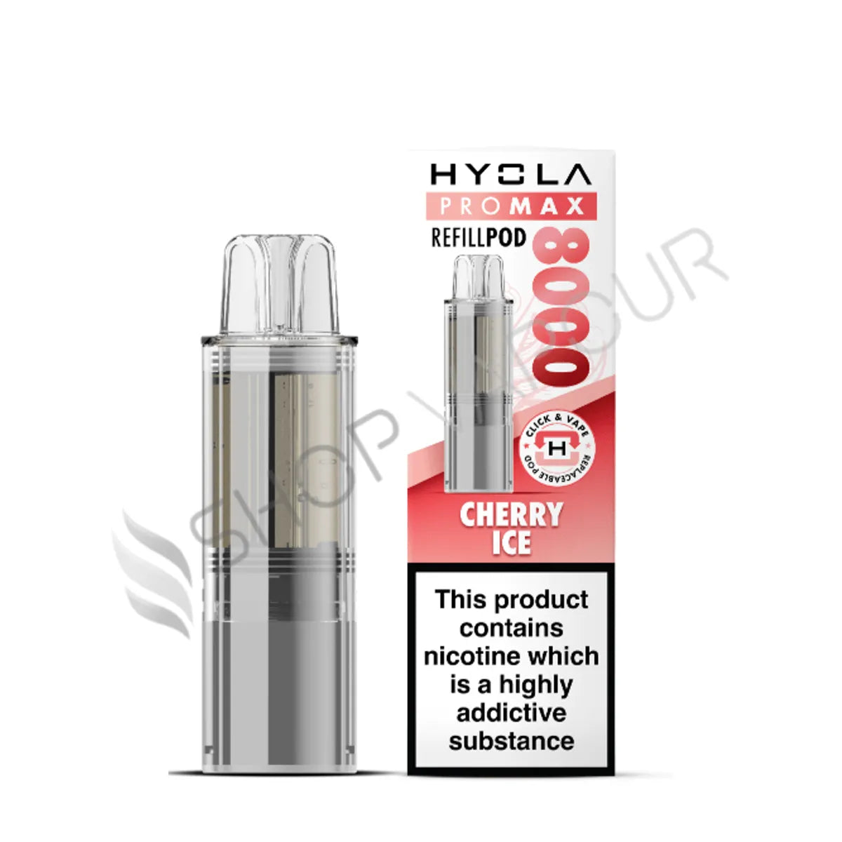 Cherry Ice Pro Max 8000 Prefilled Pod & Refill by Hyola