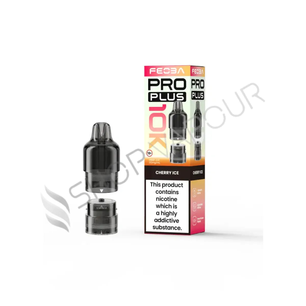 Cherry Ice Pro Plus 10K Prefilled Pod & Refill by Feoba