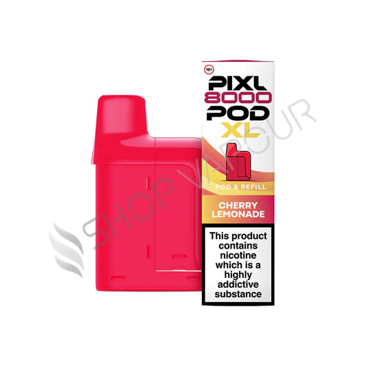Cherry Lemonade Pixl 8000 Prefilled Pod & Refill by Pixl