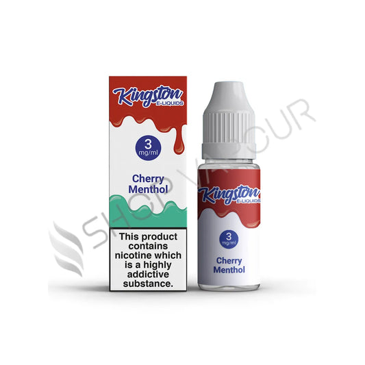 Cherry Menthol 10ml E-Liquid by Kingston