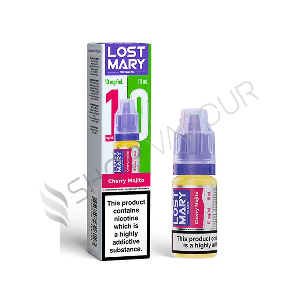 Cherry Mojito Nic Salt E-Liquid by Lost Mary
