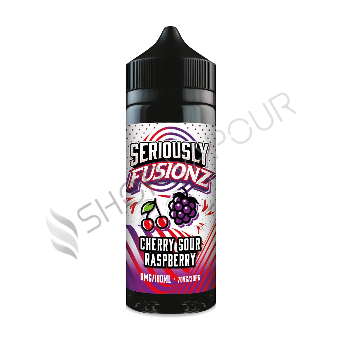 Cherry Sour Raspberry 100ml Shortfill E-Liquid by Seriously Fusionz