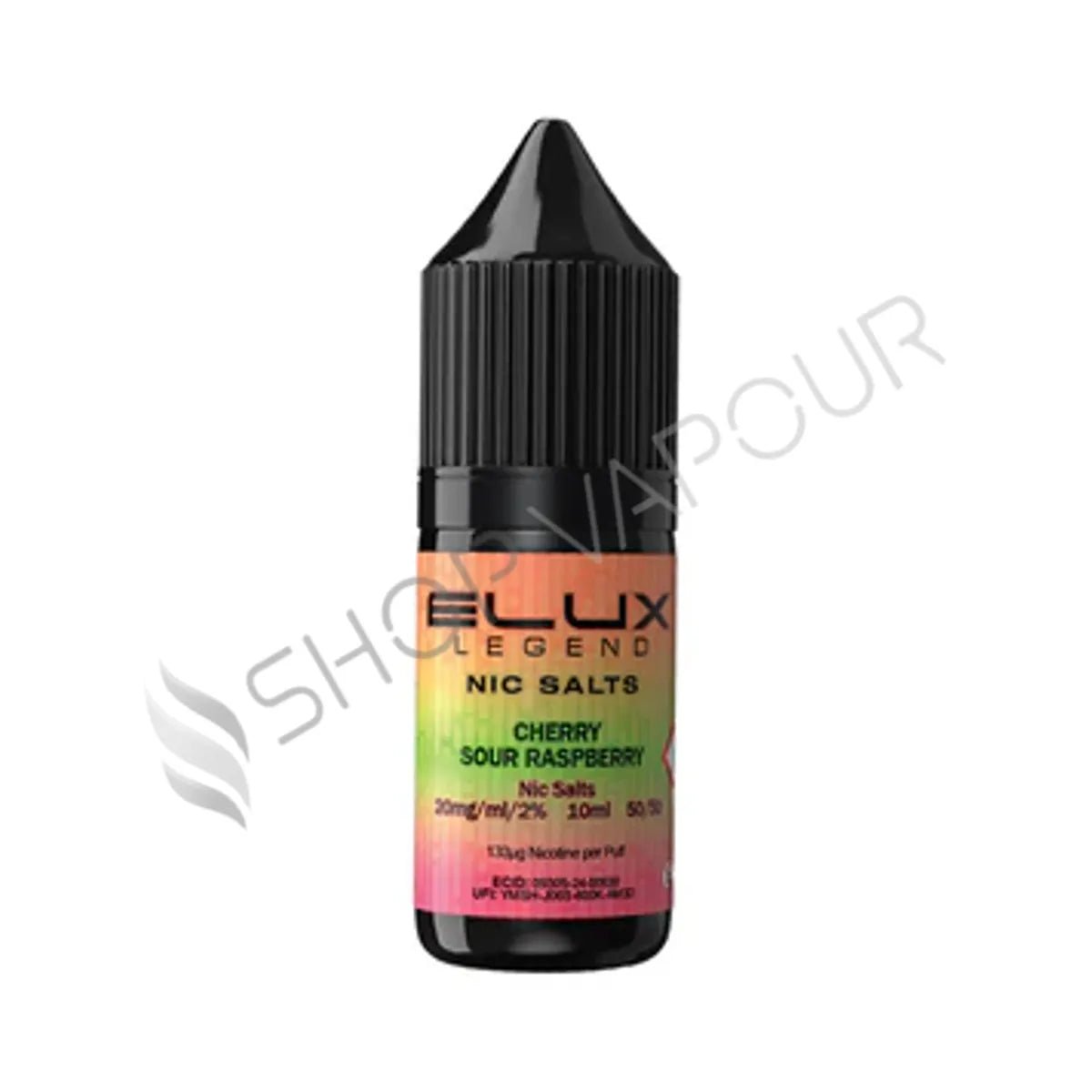 Cherry Sour Raspberry Nic Salt E-Liquid by Elux Legend