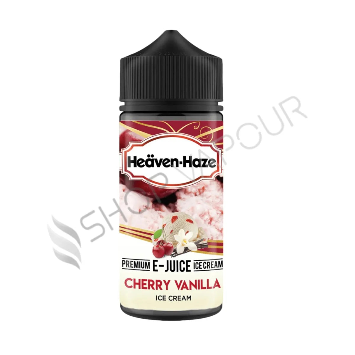 Cherry Vanilla 100ml Shortfill E-Liquid by Heaven Haze