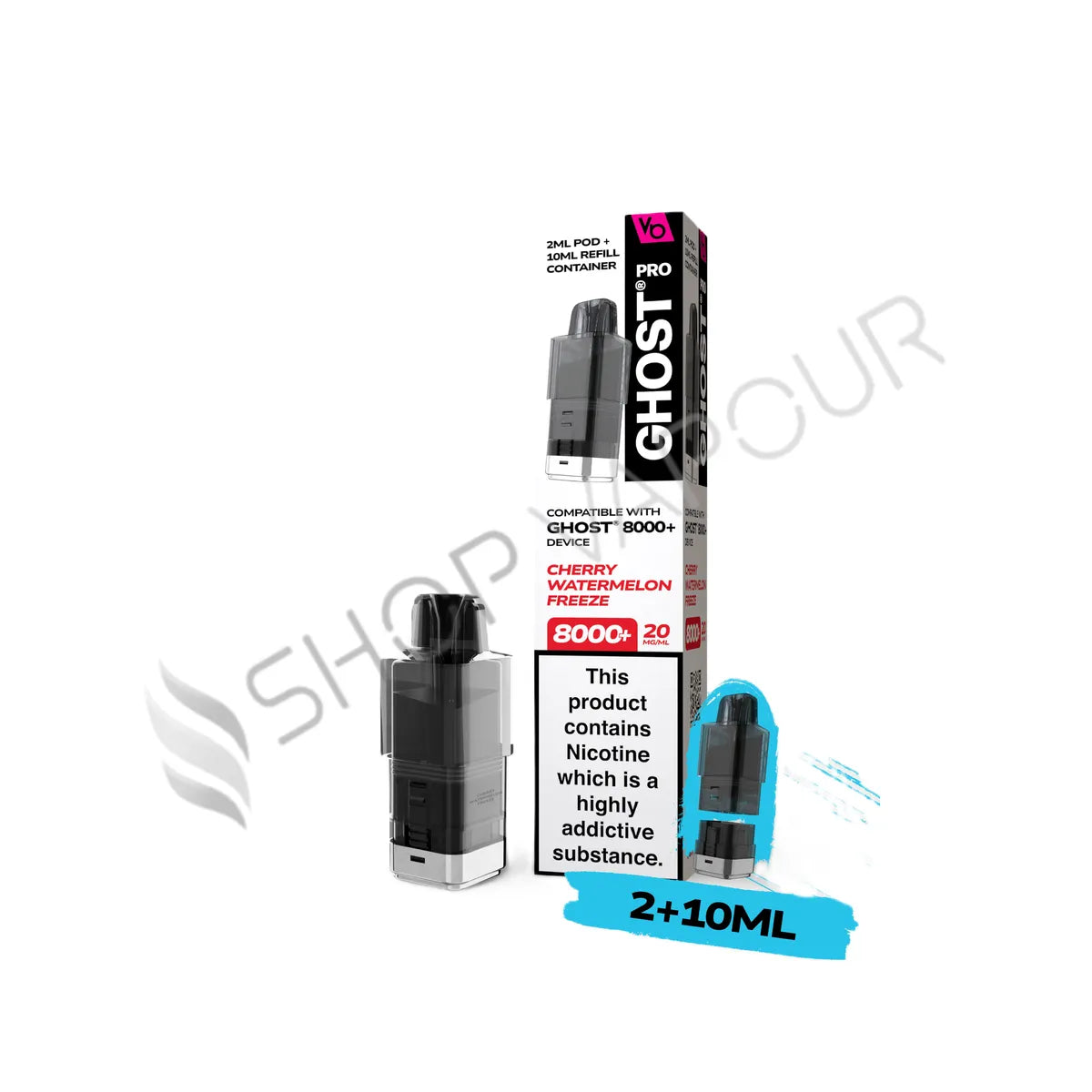 Cherry Watermleon Freeze Pro 8000+ Prefilled Pod & Refill by Ghost