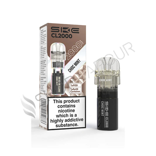 Choc Mint CL2000 Prefilled Pod & Refill by SKE