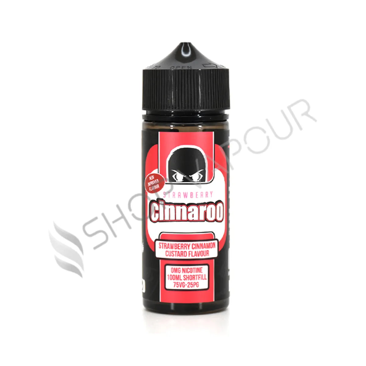 Strawberry Cinnaroo 100ml Shortfill E-Liquid by Cloud Thieves
