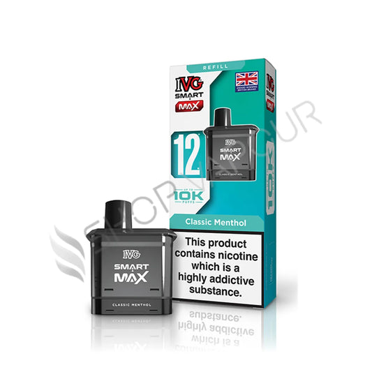 Classic Menthol Smart Max Prefilled Pod & Refill by IVG