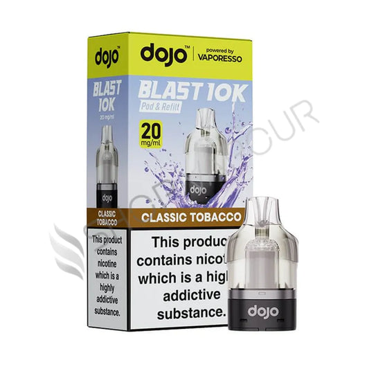 Classic Tobacco Dojo Blast 10K Prefilled Pod & Refill by Vaporesso