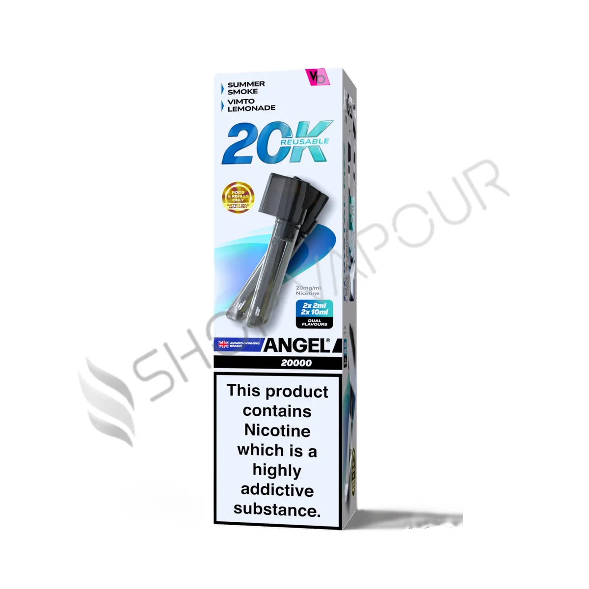 Coastal Fizz Edition Angel 20K Prefilled Pod & Refill by Vapes Bars
