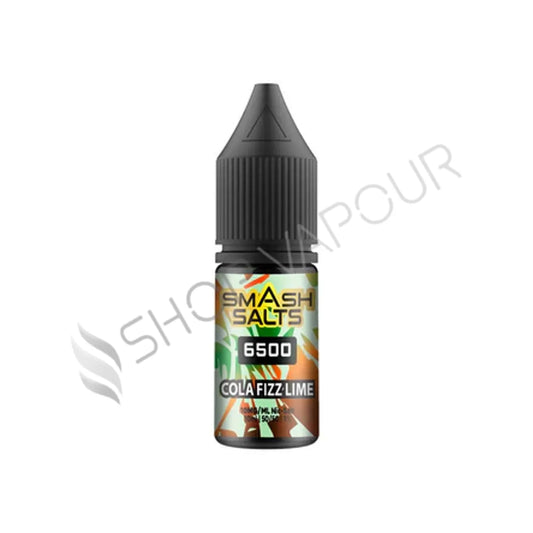 Cola Fizz Lime Nic Salt E-Liquid by Smash Salts 6500