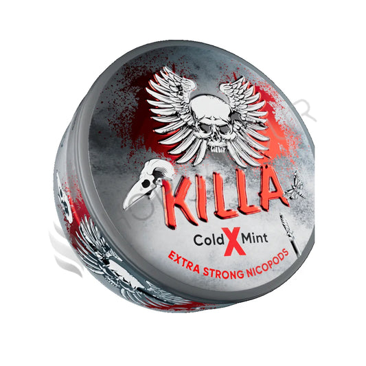 Cold X Mint Nicotine Pouches by Killa