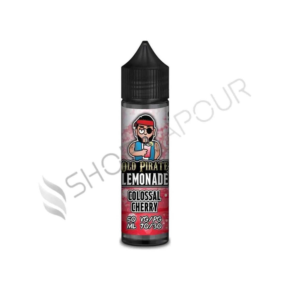 Colossal Cherry 50ml Shortfill E-Liquid by Old Pirate Lemonade