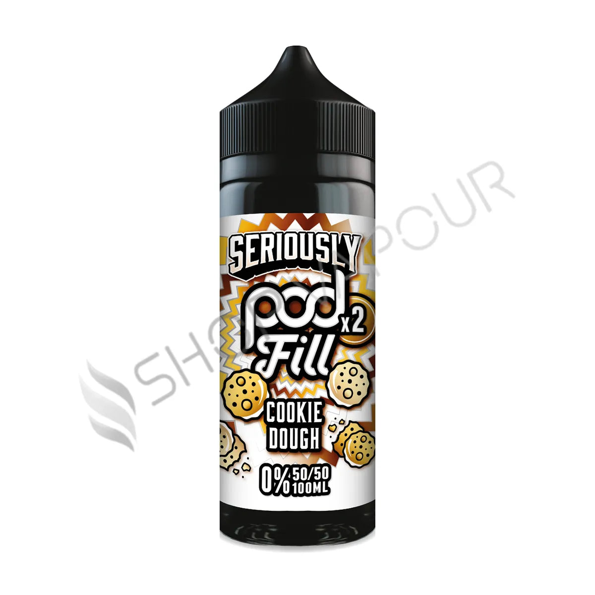 Cookie Dough 100ml Shortfill E-Liquid by Seriously Pod Fill X2
