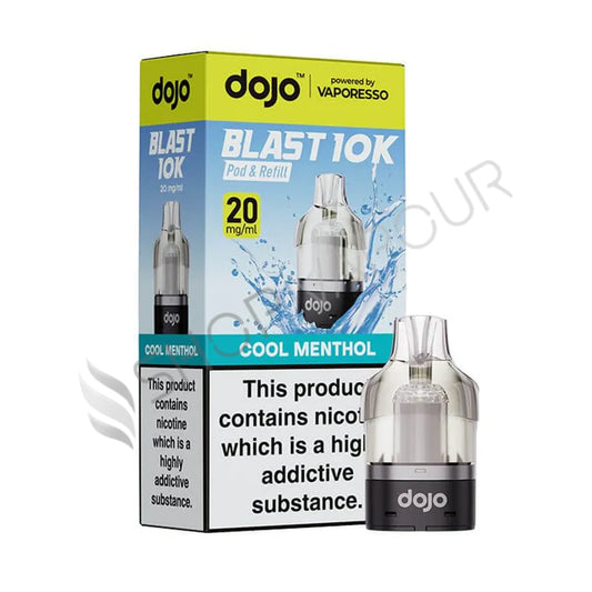 Cool Menthol Dojo Blast 10K Prefilled Pod & Refill by Vaporesso
