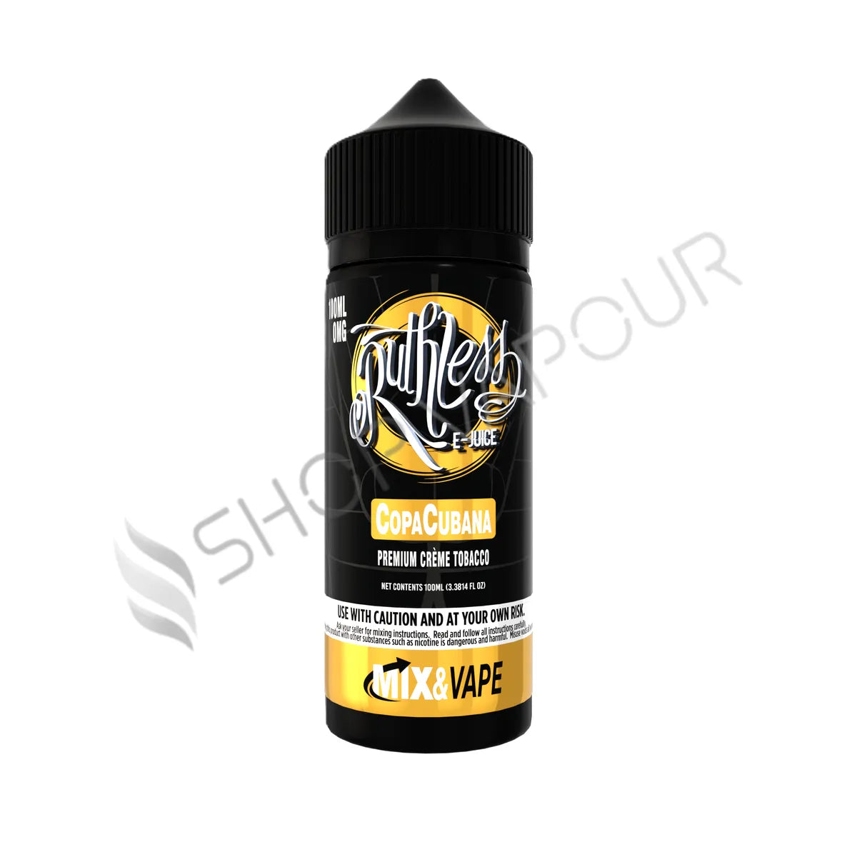 Copa Cubana 100ml Shortfill E-Liquid by Ruthless