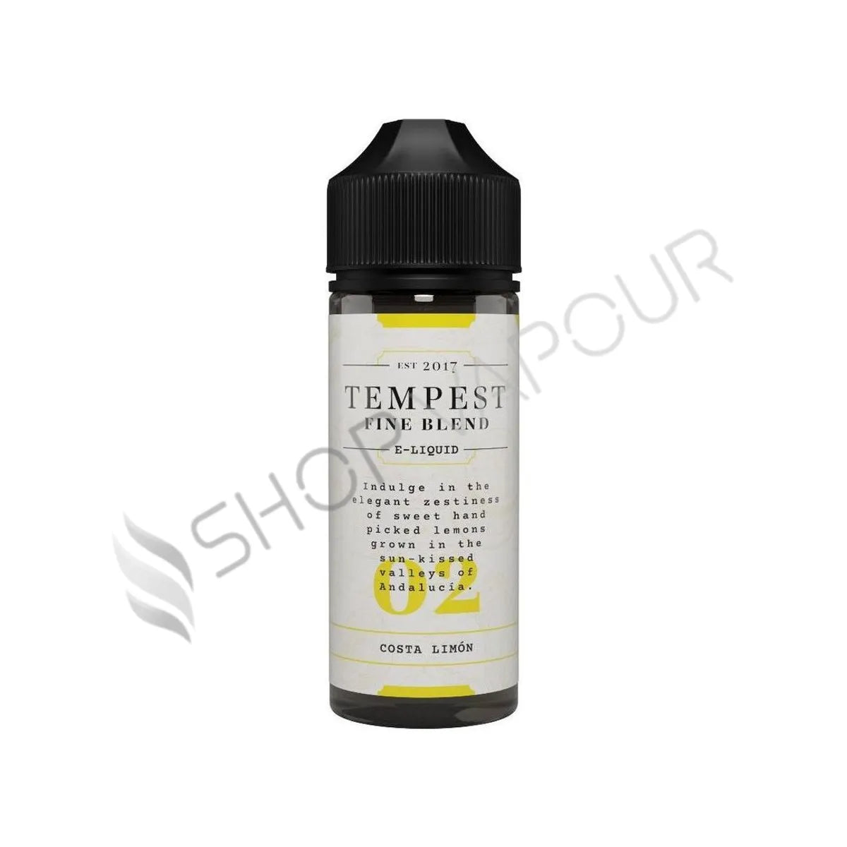 Costa Limon 100ml Shortfill E-Liquid by Tempest