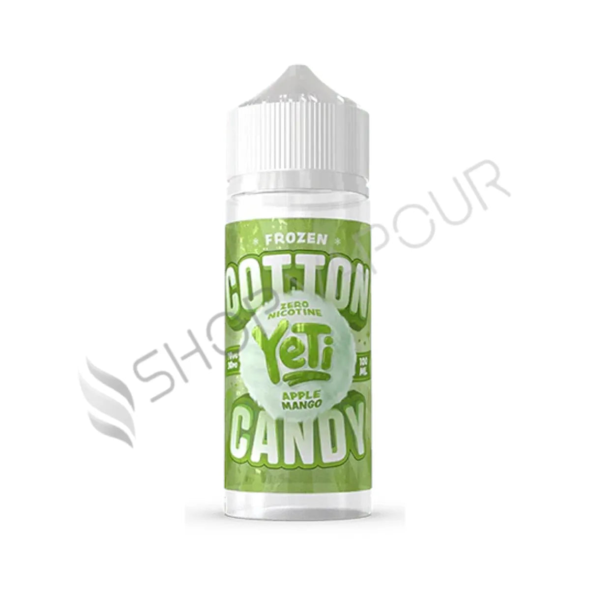 Cotton Candy Apple Mango 100ml Shortfill E-Liquid by Yeti Frozen
