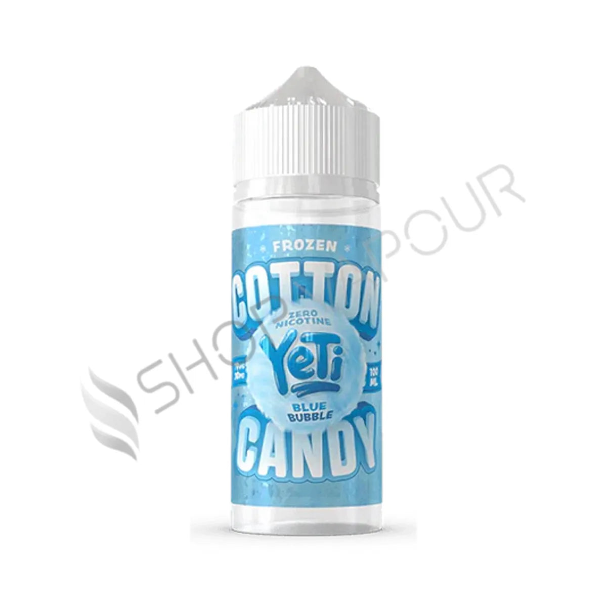 Cotton Candy Blue Bubble 100ml Shortfill E-Liquid by Yeti Frozen