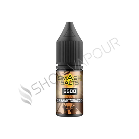 Creamy Tobacco Nic Salt E-Liquid by Smash Salts 6500