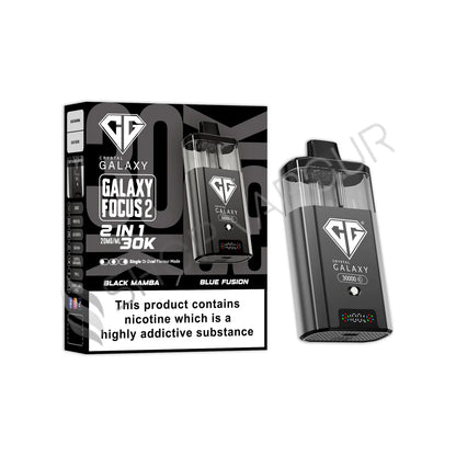 Crystal Galaxy Focus 2 30K Prefilled Pod Kit - Black Mamba Blue Fusion