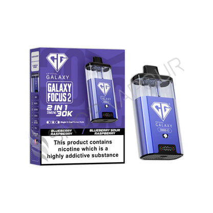 Crystal Galaxy Focus 2 30K Prefilled Pod Kit - Blueberry Raspberry Blueberry Sour Raspberry