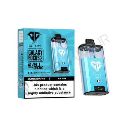 Crystal Galaxy Focus 2 30K Prefilled Pod Kit - Bubblegum Ice Ice Pop