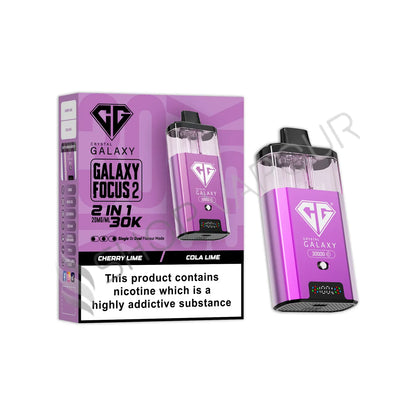 Crystal Galaxy Focus 2 30K Prefilled Pod Kit - Cherry Lime Cola Lime