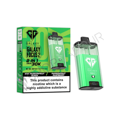 Crystal Galaxy Focus 2 30K Prefilled Pod Kit - Kiwi Passionfruit Guava Passionfruit