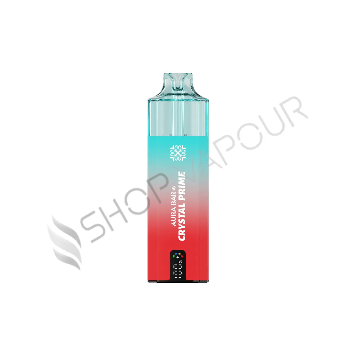 Crystal Prime Aura Bar 10k Prefilled Pod Kit - Blue Razz Cherry