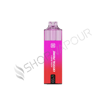 Crystal Prime Aura Bar 10k Prefilled Pod Kit - Cherry Berry
