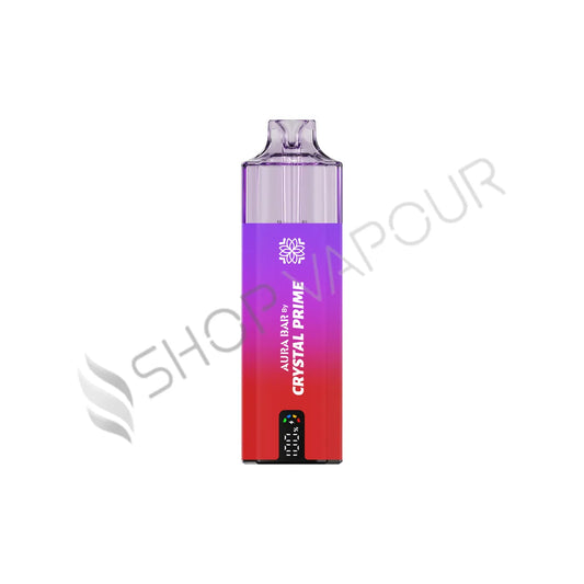 Crystal Prime Aura Bar 10k Prefilled Pod Kit -Fizzy Cherry