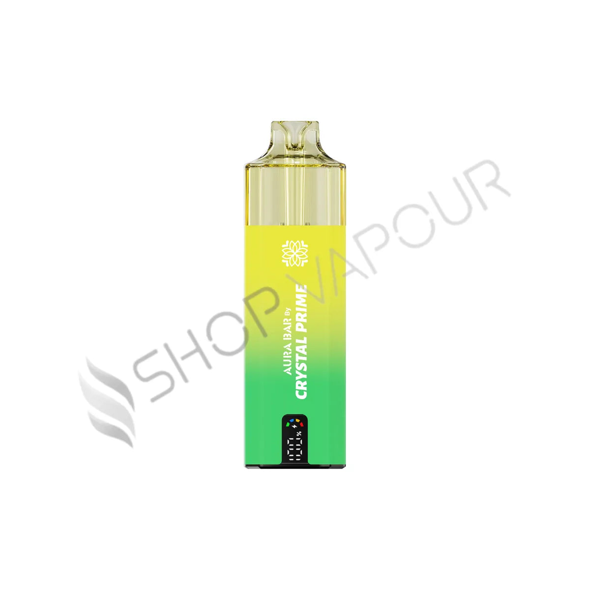 Crystal Prime Aura Bar 10k Prefilled Pod Kit - Lemon Lime 