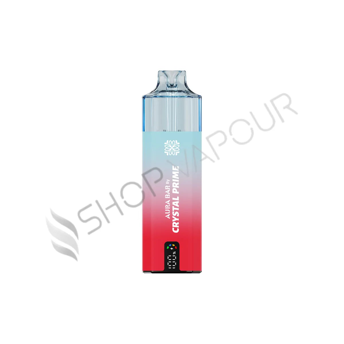 Crystal Prime Aura Bar 10k Prefilled Pod Kit - Red Berries