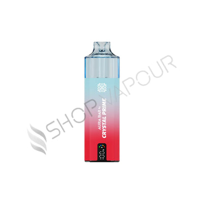 Crystal Prime Aura Bar 10k Prefilled Pod Kit - Red Berries