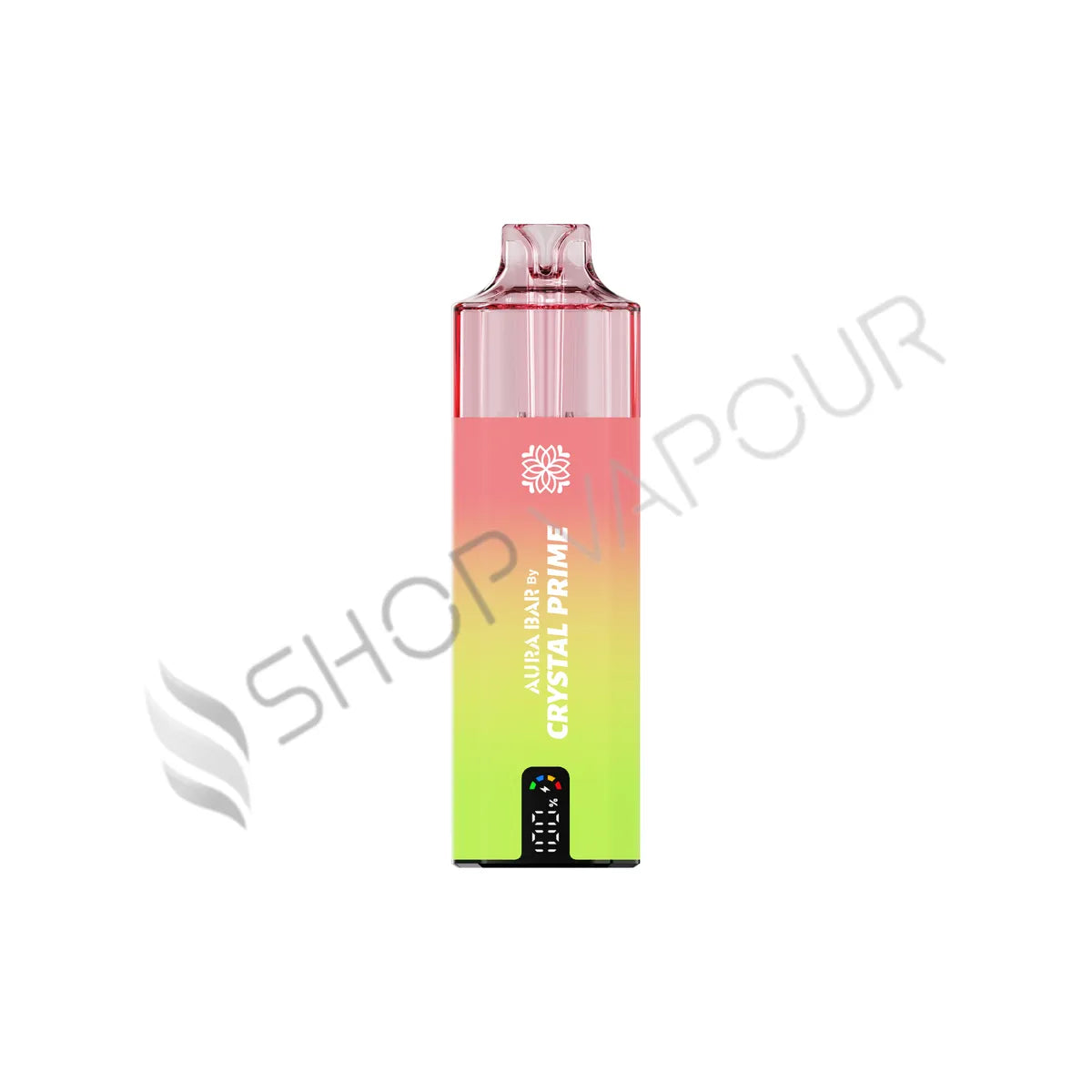 Crystal Prime Aura Bar 10k Prefilled Pod Kit - Strawberry Kiwi