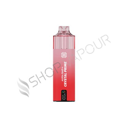 Crystal Prime Aura Bar 10k Prefilled Pod Kit - Strawberr Raspberry Ice
