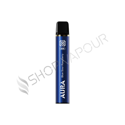 Crystal Prime Aura Bar 600 Puffs Disposable Vape - Pack of 10 - Blue Sour Raspberry