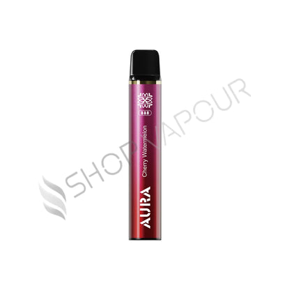 Crystal Prime Aura Bar 600 Puffs Disposable Vape - Pack of 10 - Cherry Watermelon