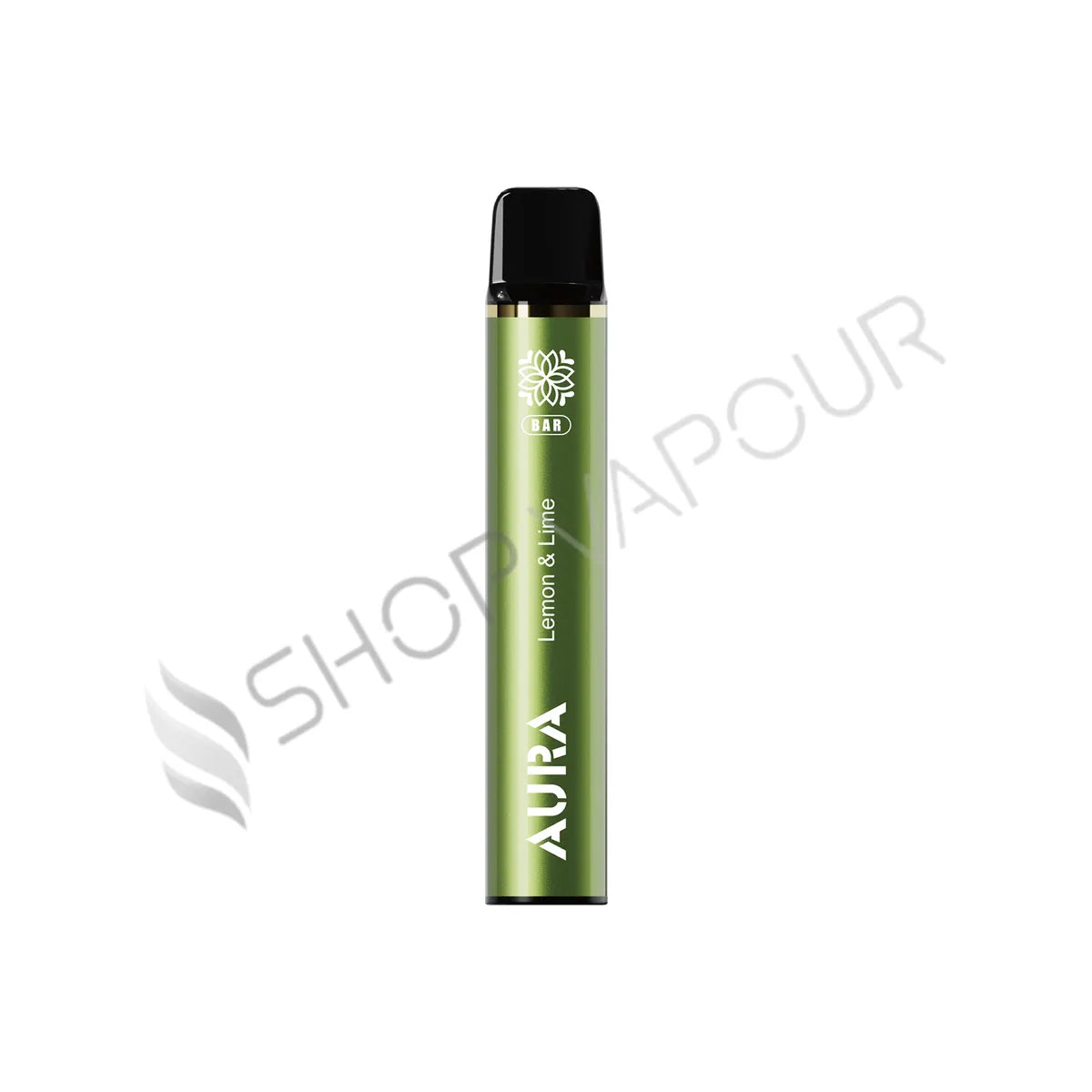 Crystal Prime Aura Bar 600 Puffs Disposable Vape - Pack of 10 - Lemon and Lime