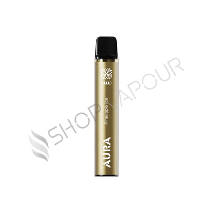 Crystal Prime Aura Bar 600 Puffs Disposable Vape - Pack of 10 - Pineapple Ice