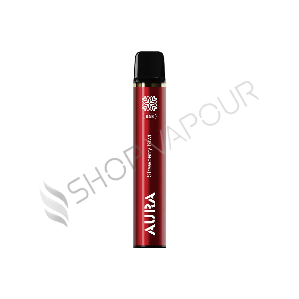Crystal Prime Aura Bar 600 Puffs Disposable Vape - Pack of 10 - Strawberry Kiwi
