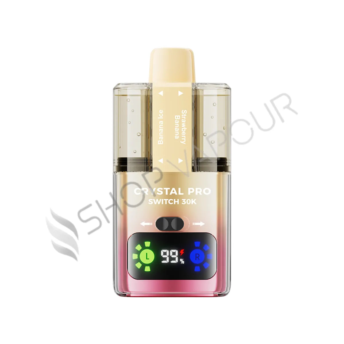 Crystal Pro Switch 30K Prefilled Pod Kit - Banana Ice / Strawberry Banana
