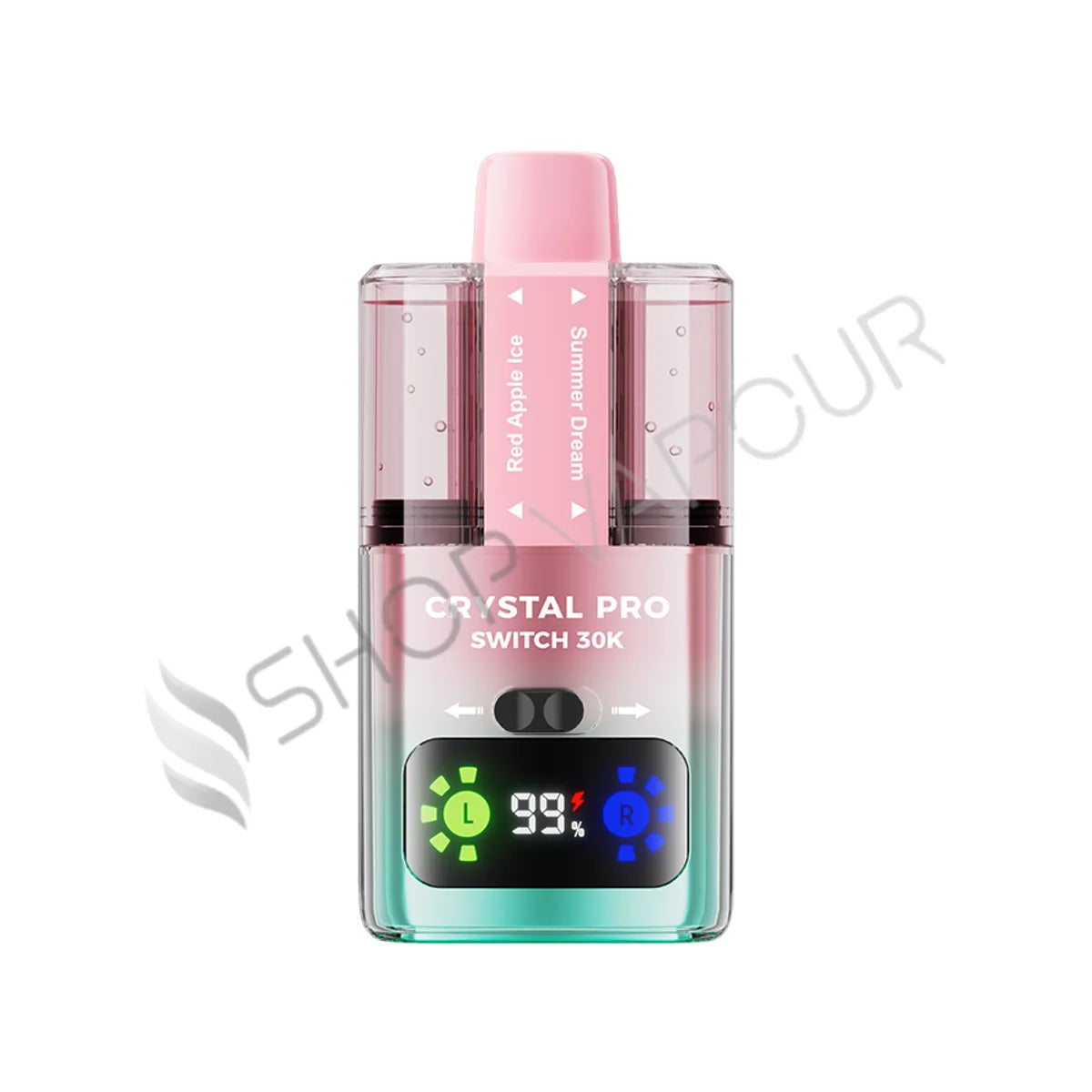 Crystal Pro Switch 30K Prefilled Pod Kit - Red Apple Ice / Summer Dream