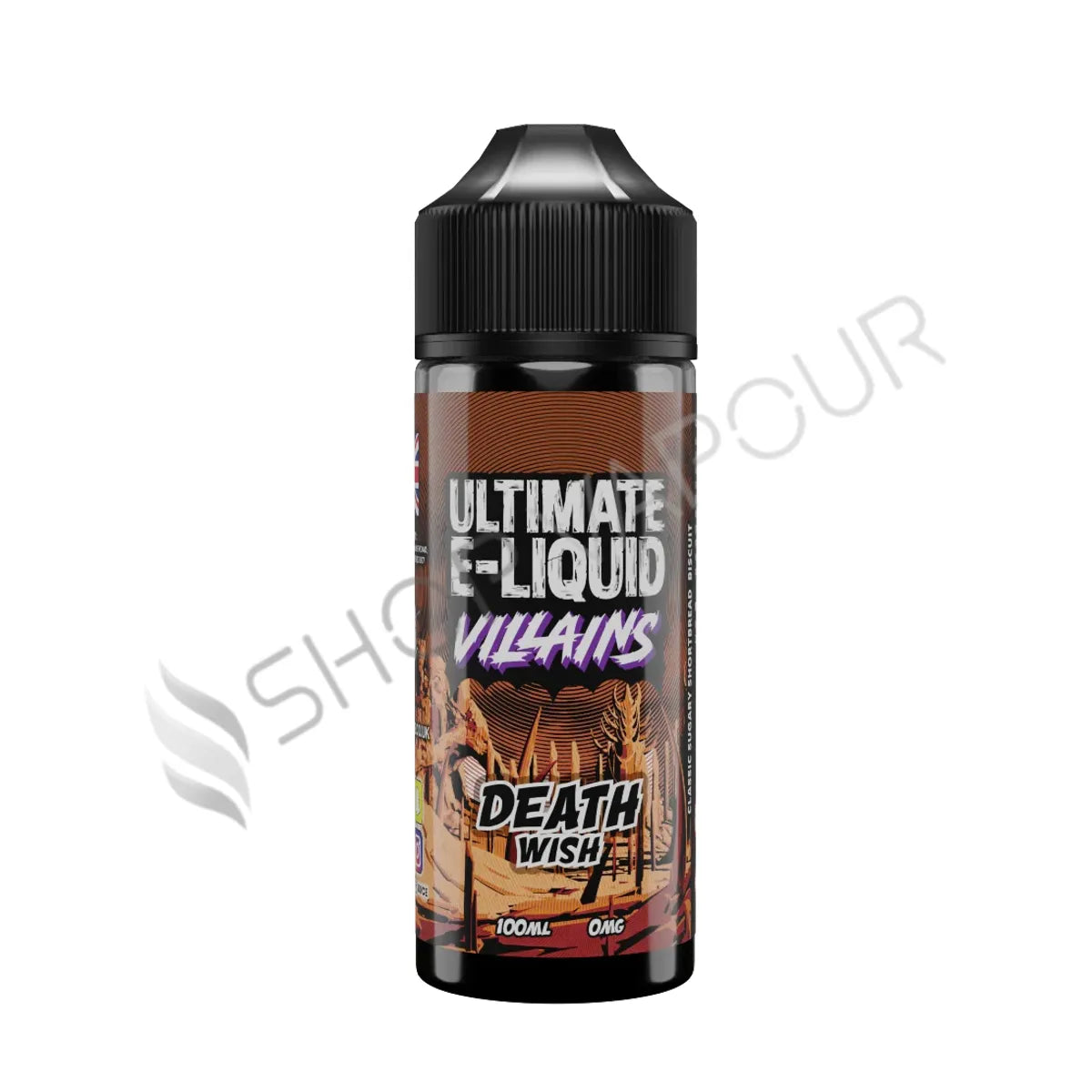 Death Wish 100ml Shortfill E-liquid by Ultimate Juice Villains