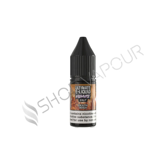 Death Wish Nic Salt E-liquid by Ultimate Juice Villains