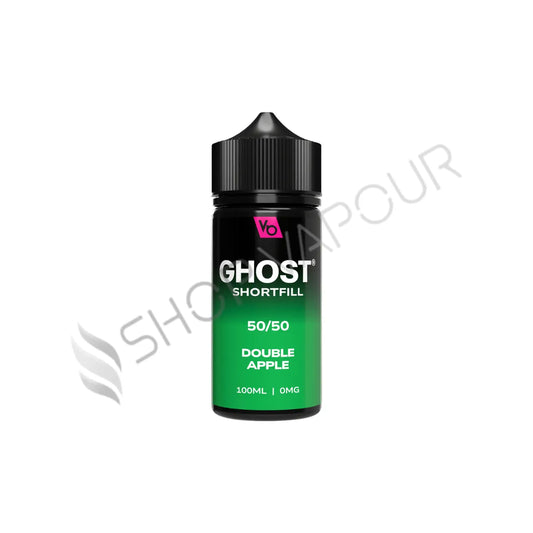 Double Apple 100ml Shortfill E-Liquid by Vapes Bars Ghost