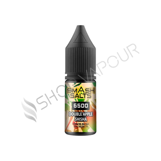 Double Apple Shisha Nic Salt E-Liquid by Smash Salts 6500