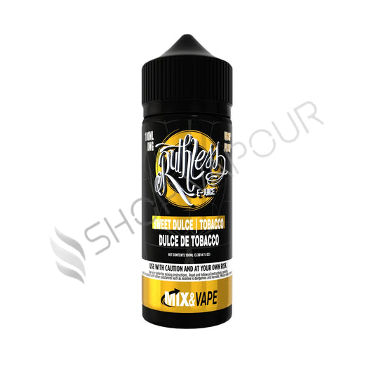 Dulce De Tobacco 100ml Shortfill E-Liquid by Ruthless