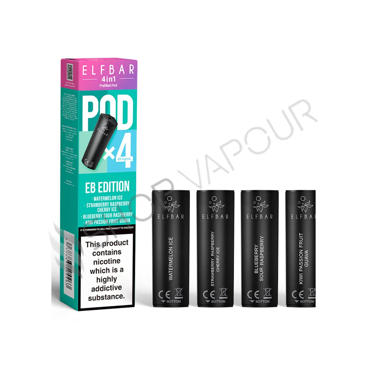 EB Edition 4 in 1 Prefilled Pods by Elf Bar